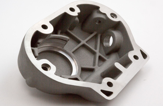 Getriebedeckel im 3D Metalldruck
